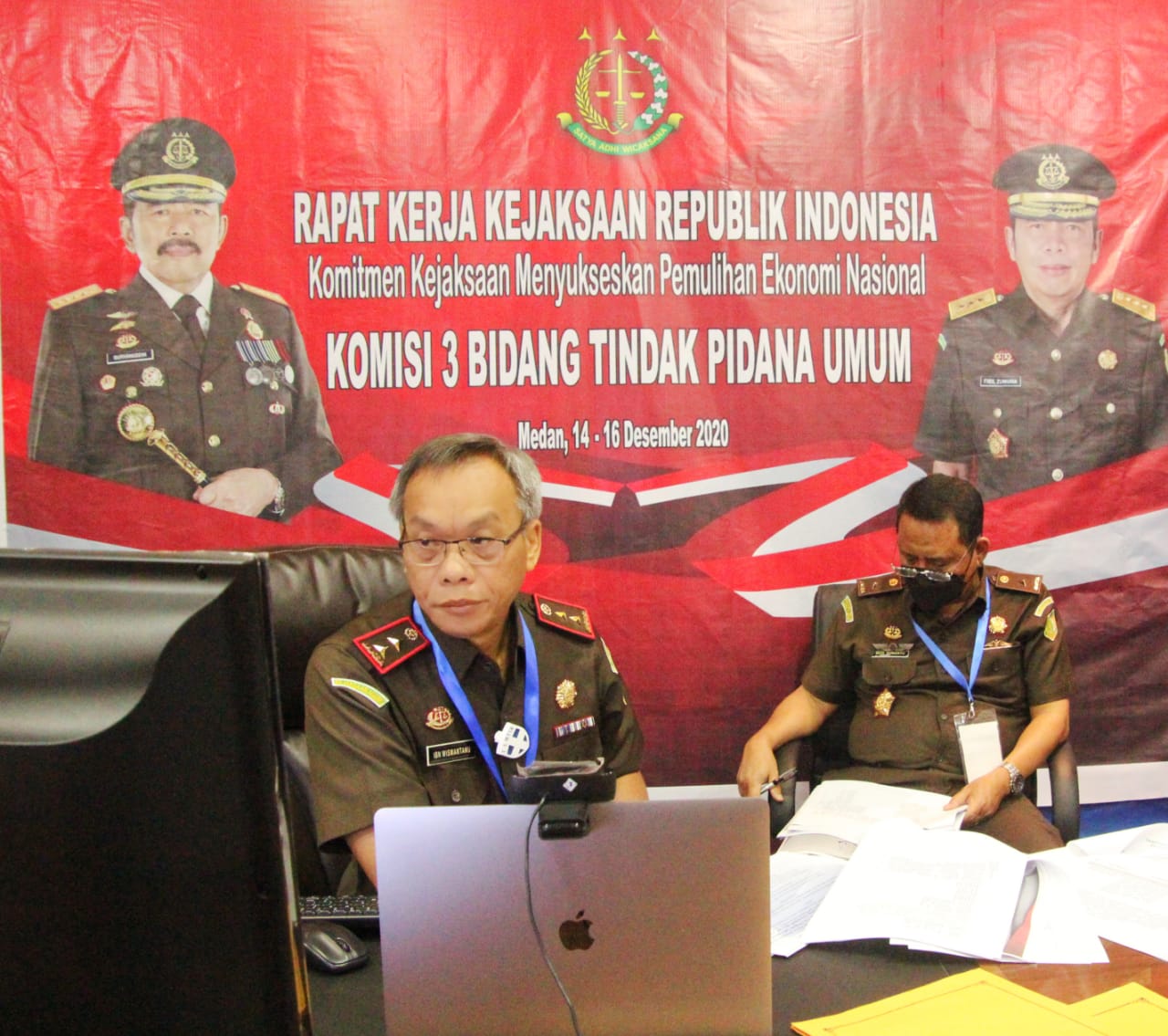 Medanoke.com - Jaksa Agung Tutup Rakernas 2020, Ajak Seluruh Insan Adhyaksa Wujudkan PEN