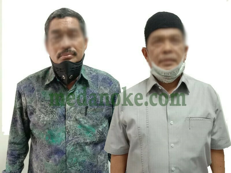 medanoke-tersangka kasus korupsi kemenag sumut