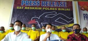Medanoke.com - Konfrensi pers polres Binjai
