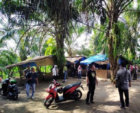 Medanoke.com - Lokasi penggerebekan pecandu sabu di Medan Tuntungan