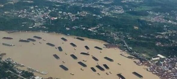 Medanoke.com - Puluhan kapal tongkang siap kirim ke luar negeri